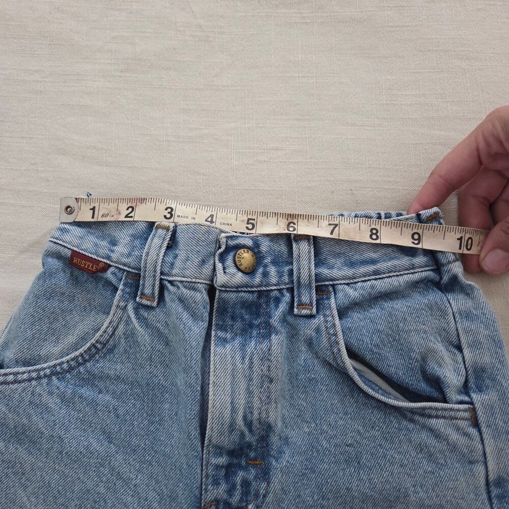 Vintage Rustler Stone Washed Jeans kids 7 - Picture 4 of 5